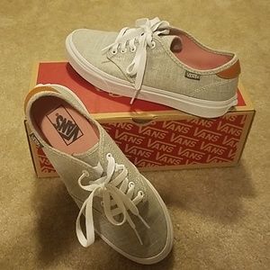 NWT Gray, Size 8 Vans - Camden